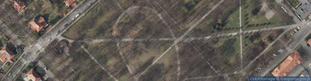 Zdjęcie satelitarne Park Plac Grunwaldzki