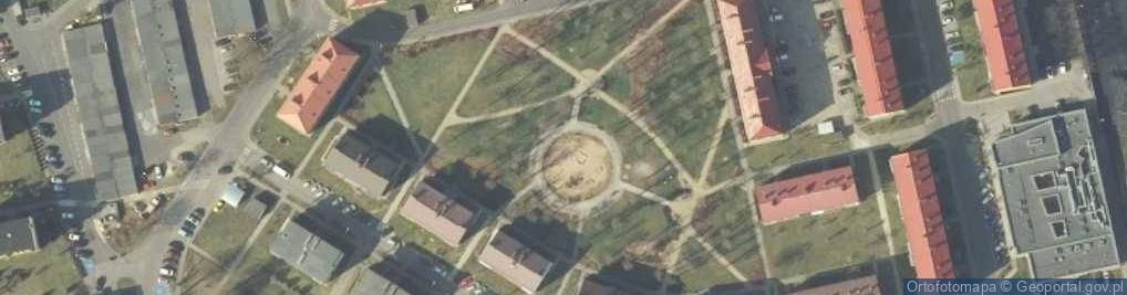 Zdjęcie satelitarne Park płk. Hynka