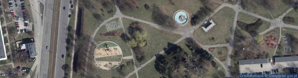 Zdjęcie satelitarne Park Podolski