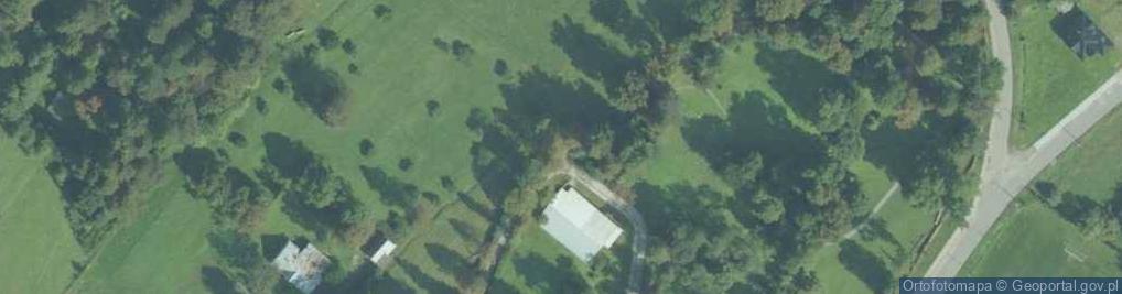 Zdjęcie satelitarne Park podworski Wodzickich