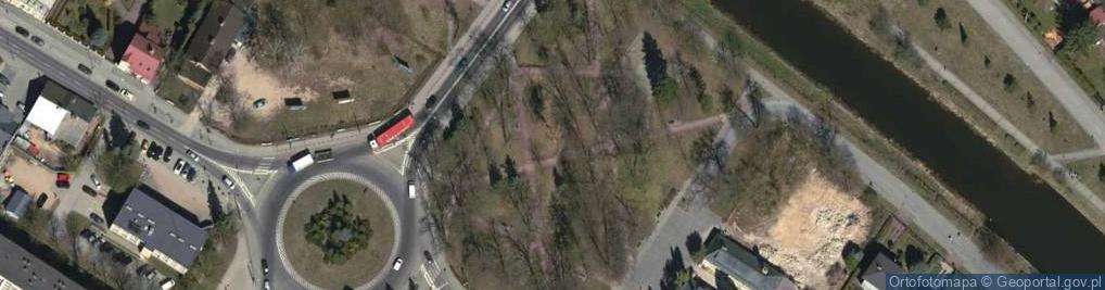 Zdjęcie satelitarne Park przy Starej Poczcie