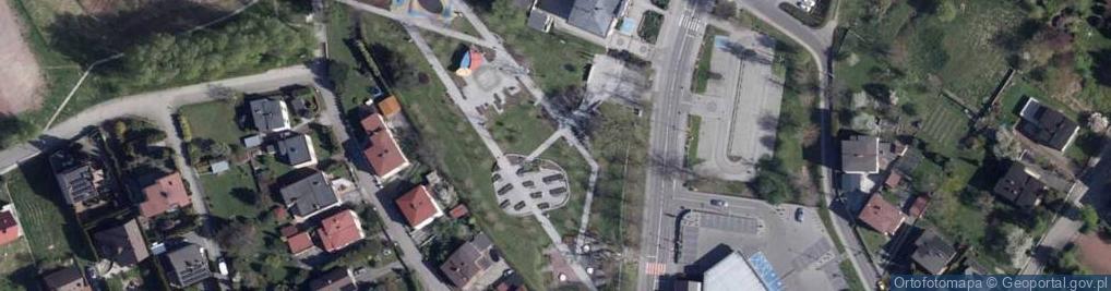 Zdjęcie satelitarne Park Sensoryczny - Rydułtowska Odprężalnia Sensoryczna ROSA