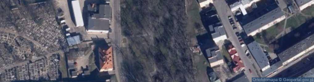 Zdjęcie satelitarne Park Stanisława Moniuszki