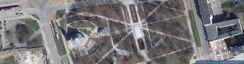 Zdjęcie satelitarne Park Stanisława Moniuszki
