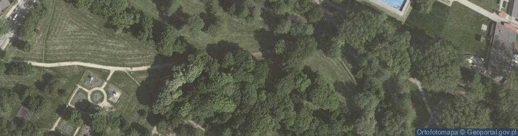 Zdjęcie satelitarne Park T. Kościuszki