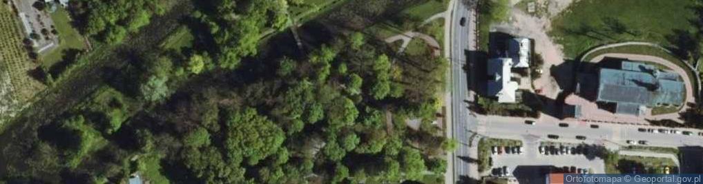 Zdjęcie satelitarne Park Tadeusza Kosciuszki