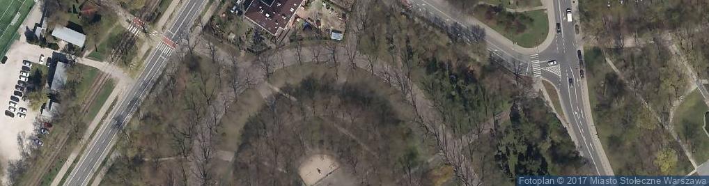 Zdjęcie satelitarne Park Traugutta