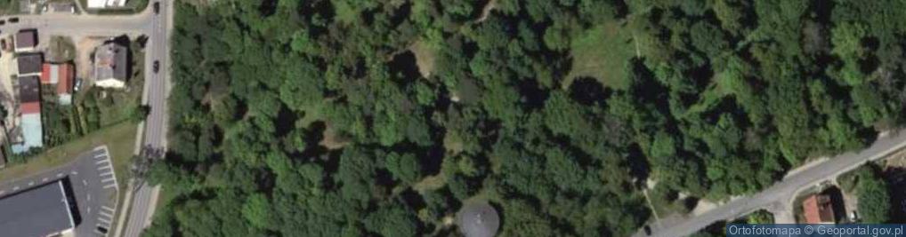 Zdjęcie satelitarne Park W. Sikorskiego