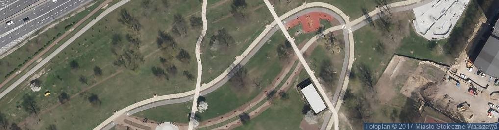Zdjęcie satelitarne Park Zachodni