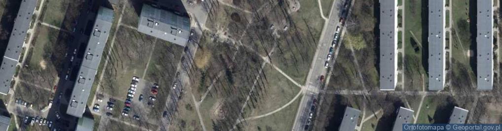 Zdjęcie satelitarne Park Żeromskiego