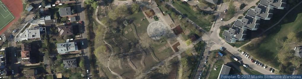 Zdjęcie satelitarne Park Znicza