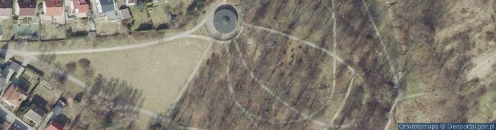Zdjęcie satelitarne Piszczele