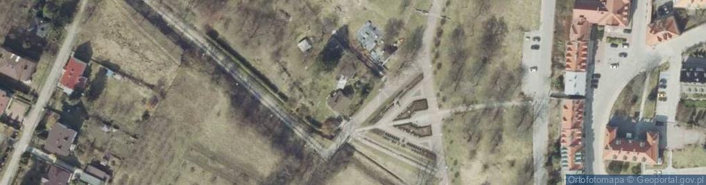 Zdjęcie satelitarne Piszczele
