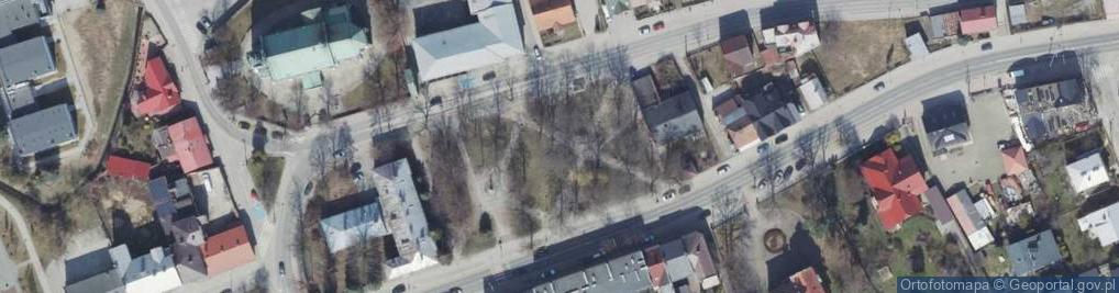 Zdjęcie satelitarne Plac Gryfitów