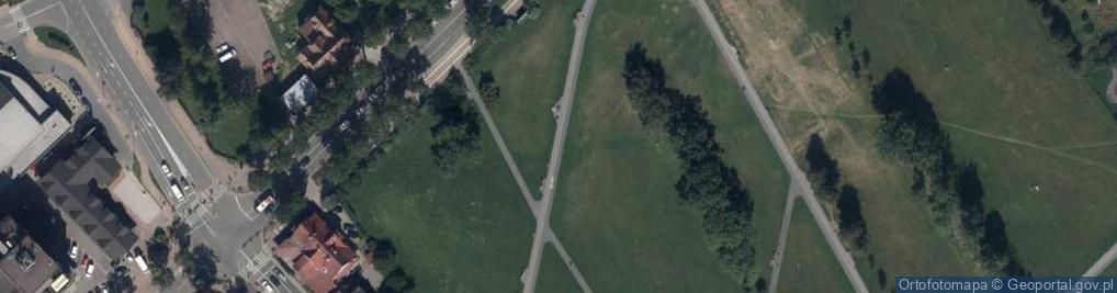 Zdjęcie satelitarne Równia Krupowa