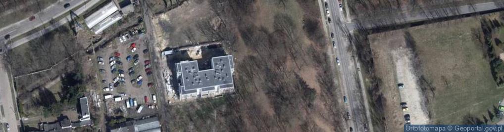 Zdjęcie satelitarne Skwer Szustrowej