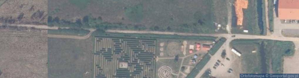Zdjęcie satelitarne Labirynt Park Łeba