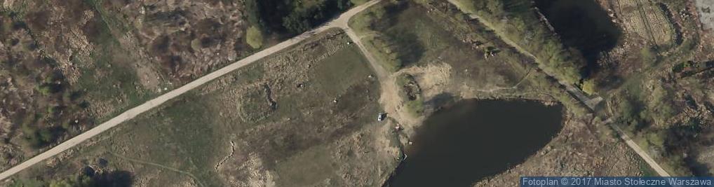 Zdjęcie satelitarne Lake Park Wilanów