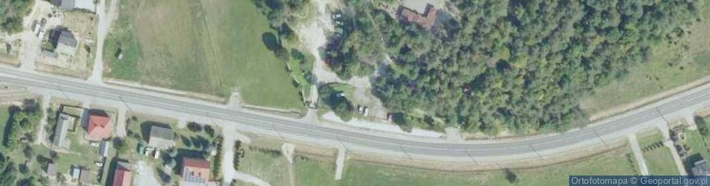 Zdjęcie satelitarne Park Linowy Skarbka