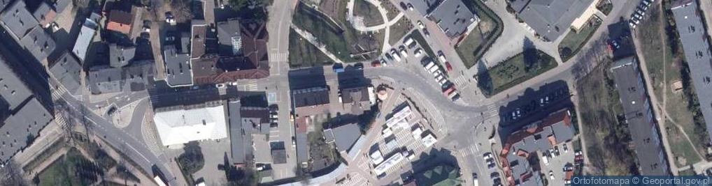 Zdjęcie satelitarne Park Linowy w Rudnicy