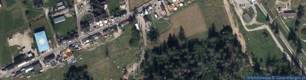 Zdjęcie satelitarne Park Linowy Złota Grań