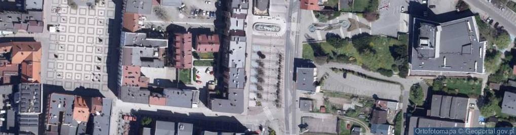 Zdjęcie satelitarne 8 miejsc parkingowych