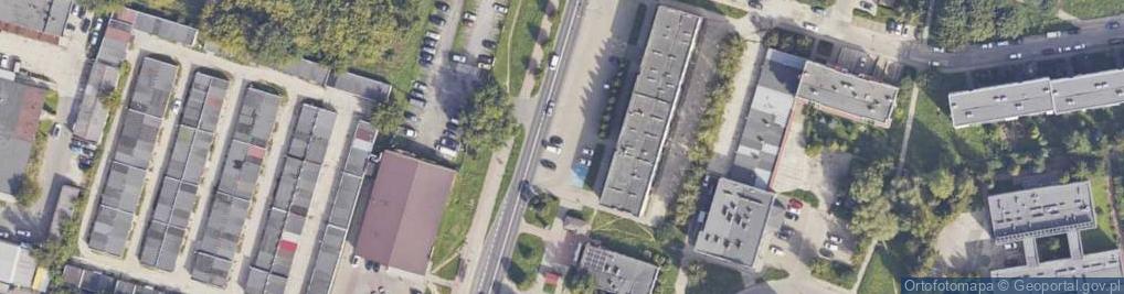 Zdjęcie satelitarne Parking dla niepełnosprawnych