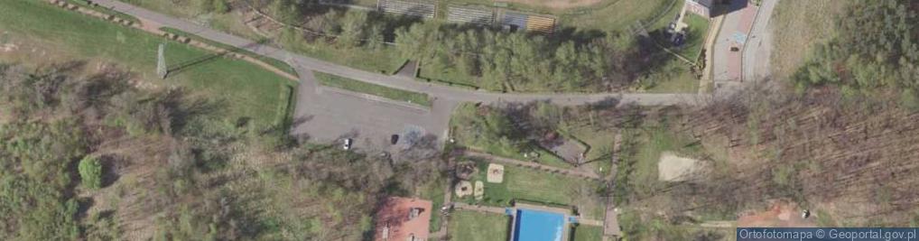 Zdjęcie satelitarne Wiata rowerowa SBL - Lędziny Stadion