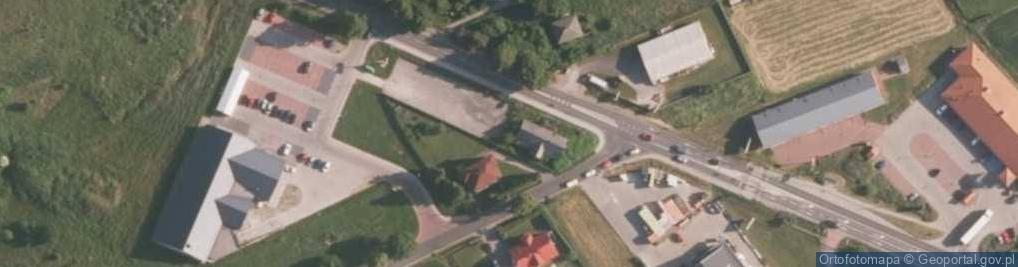 Zdjęcie satelitarne Biedronka
