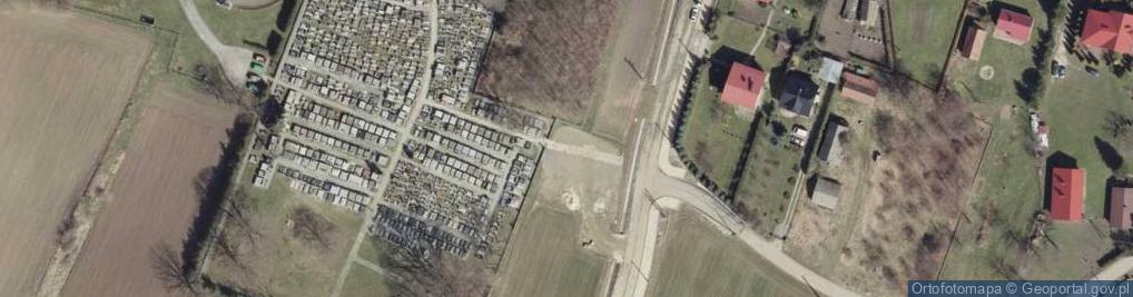 Zdjęcie satelitarne Cmentarz Lisia Góra
