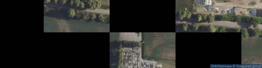 Zdjęcie satelitarne Cmentarz parafii Gąsocin