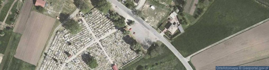 Zdjęcie satelitarne Cmentarz Ruszcza