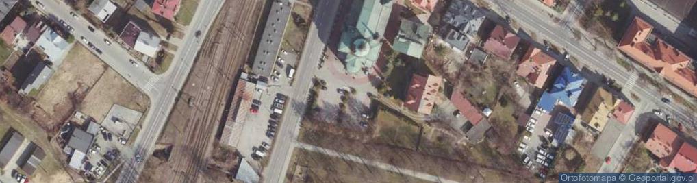 Zdjęcie satelitarne Parking kościelny