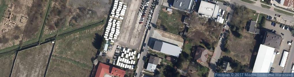 Zdjęcie satelitarne Parking P7