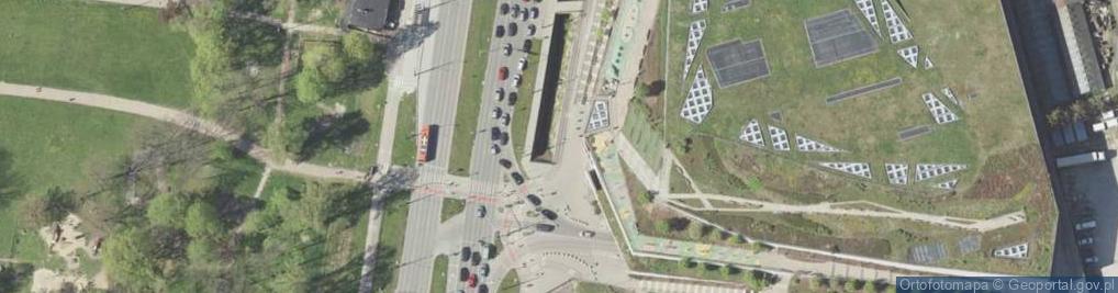 Zdjęcie satelitarne Parking podziemny Tarasów Zamkowych
