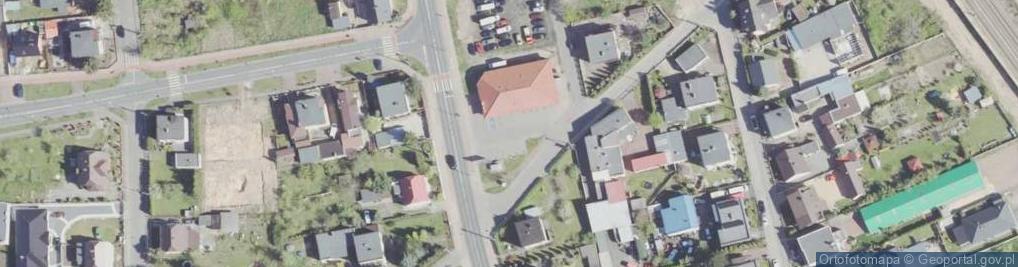 Zdjęcie satelitarne Parking sklepu Dino