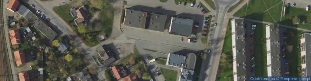 Zdjęcie satelitarne parking