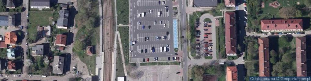 Zdjęcie satelitarne Parking