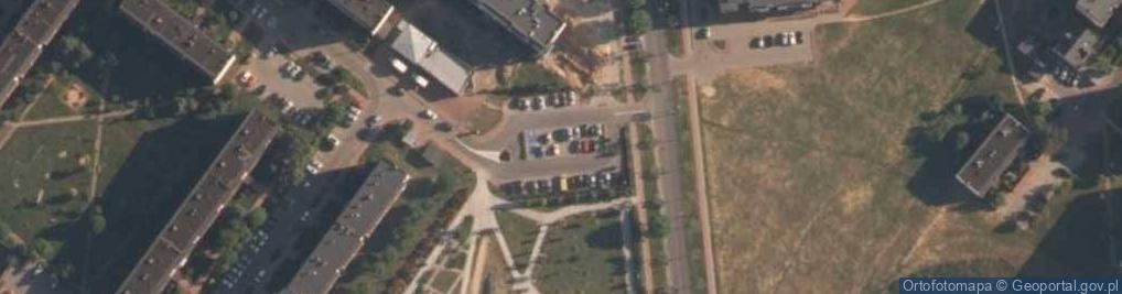 Zdjęcie satelitarne Parking