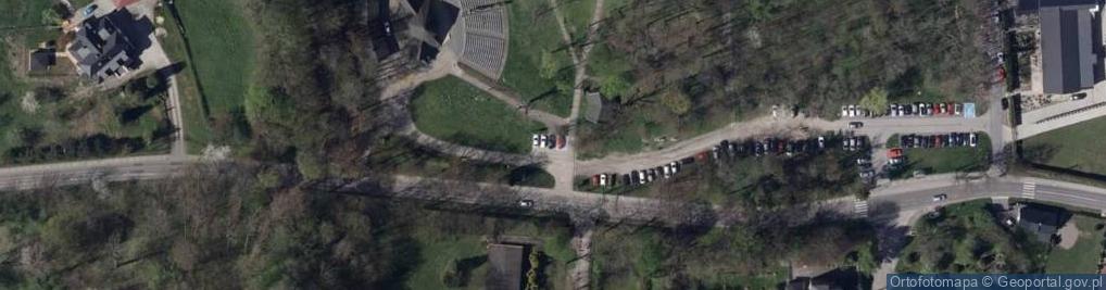 Zdjęcie satelitarne Parking