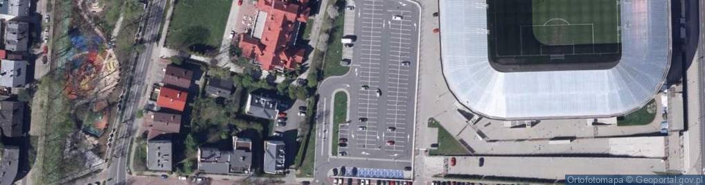 Zdjęcie satelitarne Parking