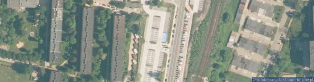 Zdjęcie satelitarne Parking