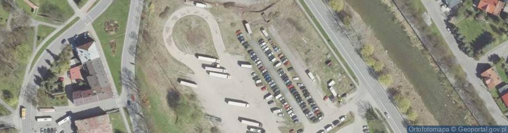 Zdjęcie satelitarne Parking