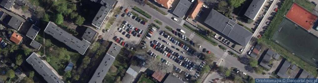 Zdjęcie satelitarne Parking