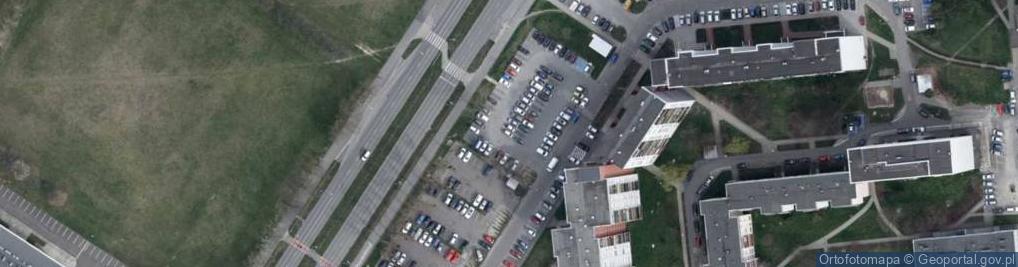 Zdjęcie satelitarne Parking