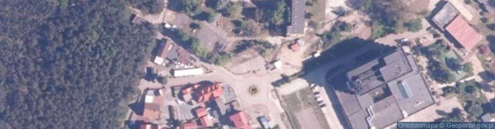 Zdjęcie satelitarne Parking