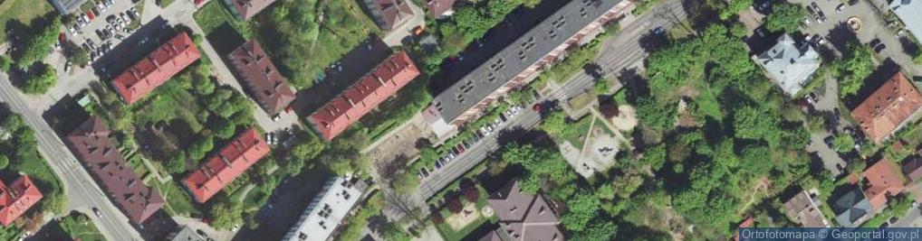 Zdjęcie satelitarne Parking