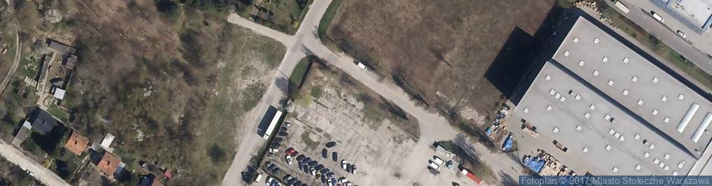 Zdjęcie satelitarne Parkuj Leć - Parking przy lotnisku Okęcie