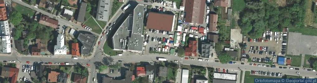 Zdjęcie satelitarne Przy Placu Targowym i Tesco