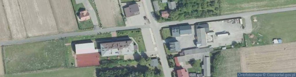 Zdjęcie satelitarne Przy szkole